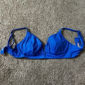Blue Women's Swim Top